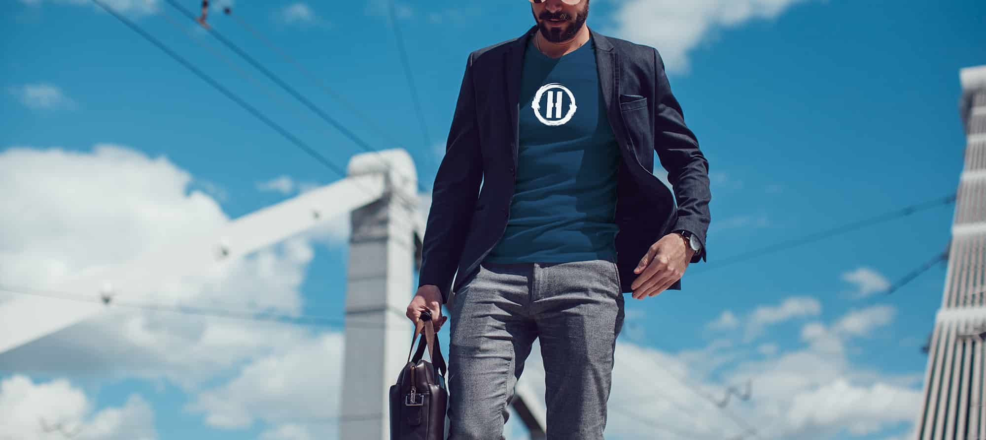 Heroik business casual man