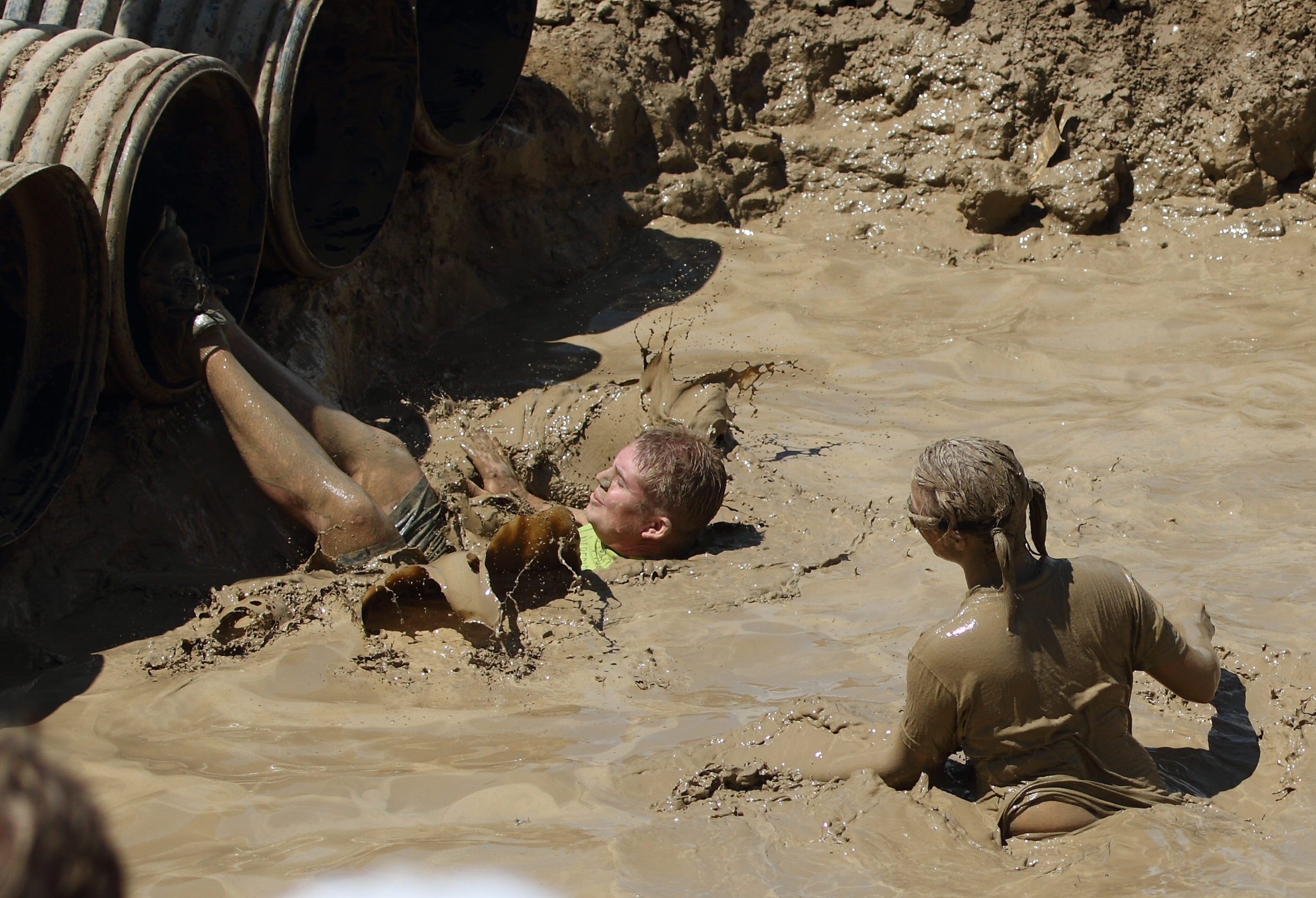 mud run participants