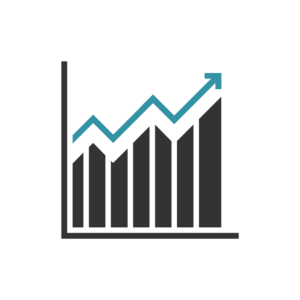 Scale your business blue logo