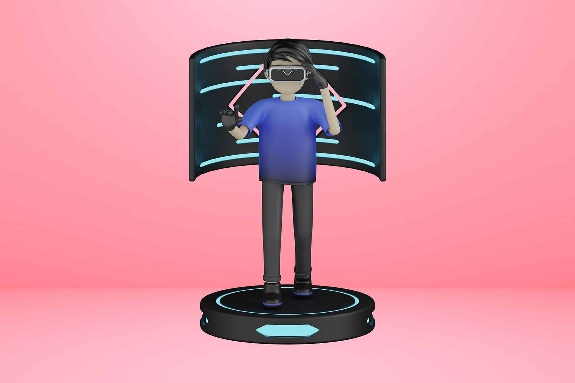 3d metavers character playing game optimized The State of Virtual Reality, Mixed Reality & Spatial Computing - 4 Keys - Simplified AR Augmented Reality, Business, Digital Culture, MR Mixed Reality, Spatial Computing, VR Virtual Reality, Web 3