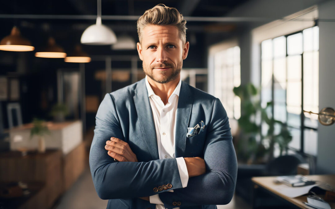 Good Looking Business Consultant arms folded